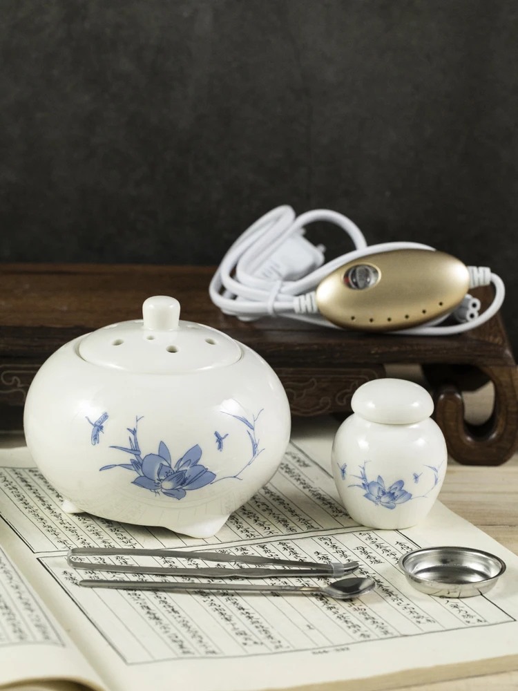 Испаритель в виде краба электронная керамическая курильница из сандалового