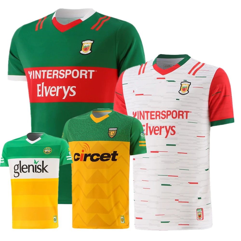 

Mayo Home Goalkeeper Jersey 2023 WEXFORD TYRONE GALWAY DERRY KERRY 1916 Jerseys Ireland gaa All teams shirt