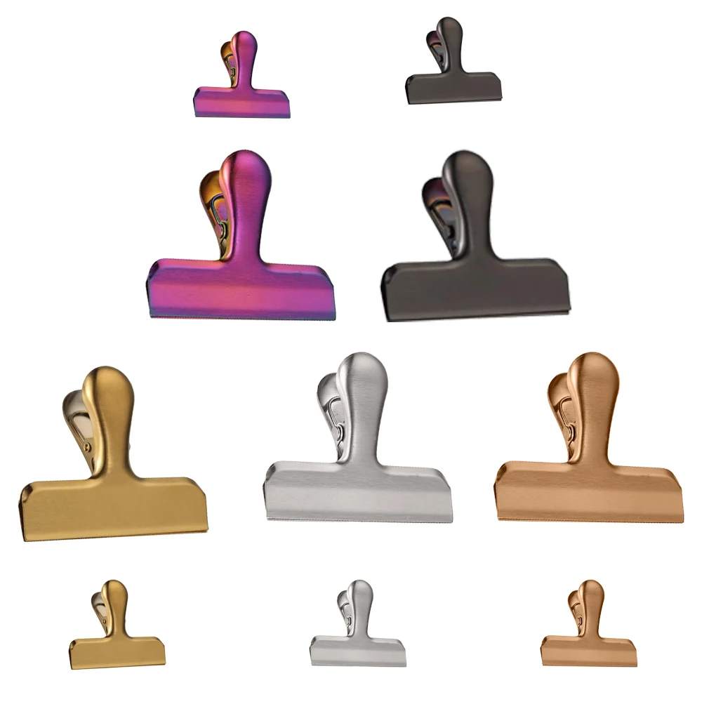 

Food Sealer Clip Fresh-keeping Storage Sealing Document Receipt Ticket Multi-functional Clamp Tool for Kitchen Office