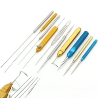 wire carving apparatus buried needle opener mouth breaker facial skin pulling tool wire carving large v puncture guide needle pi