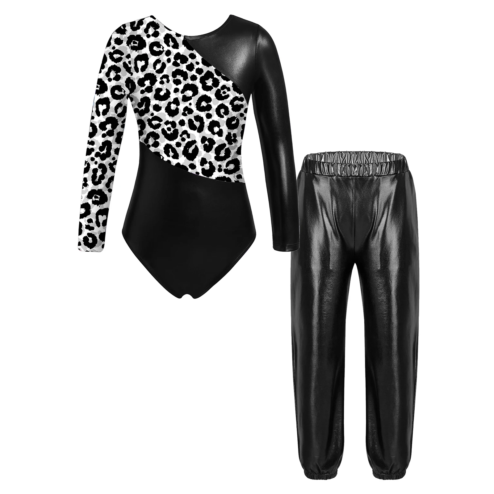 Детские танцевальные костюмы для девочек гимнастическая спортивная одежда с