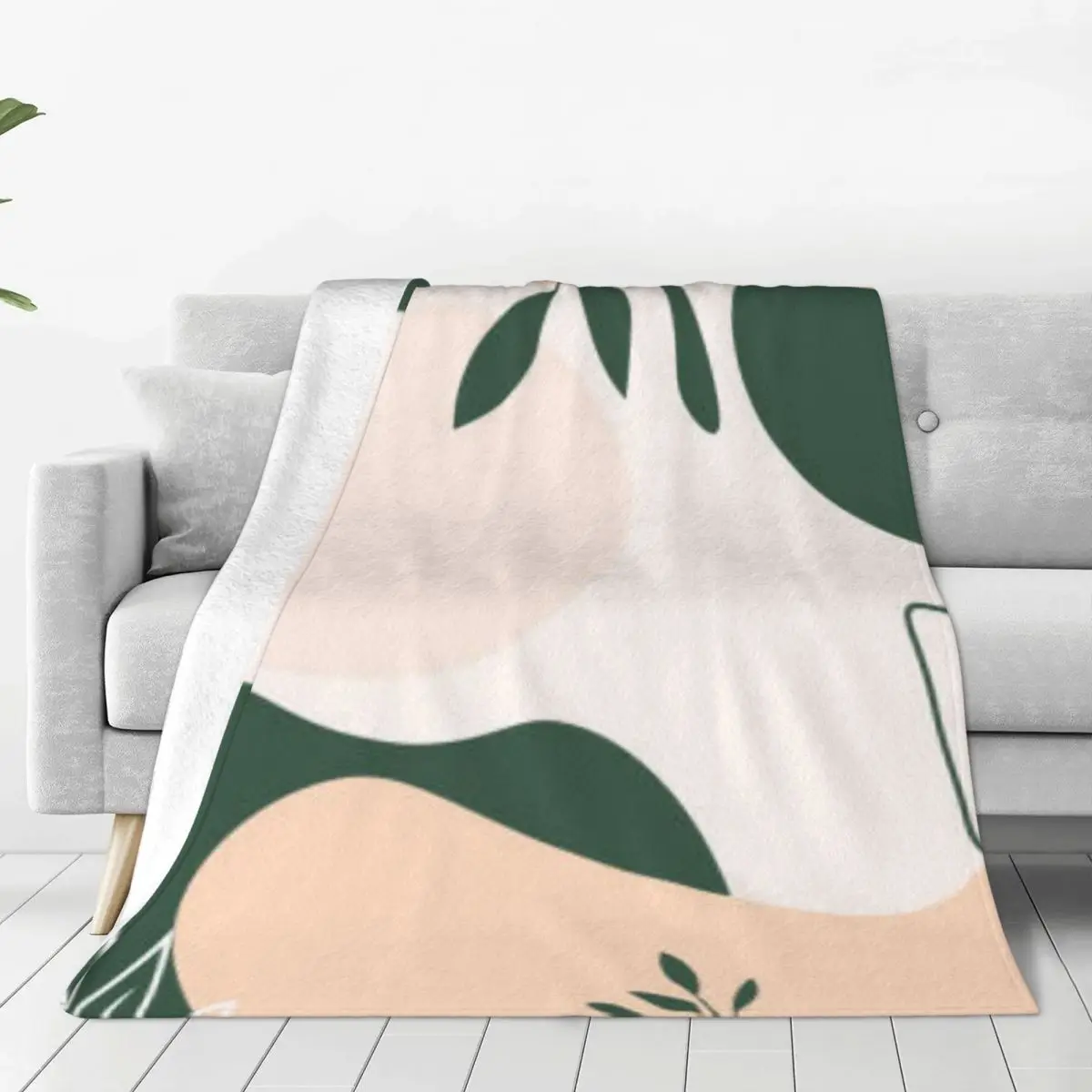 

Art Flowers Blanket Bed Soft Comforter Crib Blanket washable Anti-pilling microfiber minimalist All-match Little fresh fluffy