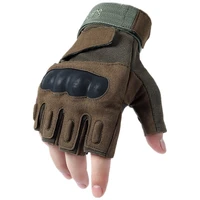 outdoor tactical gloves knuckle airsoft sport gloves military army half finger mittens men women shooting hunting combat gloves