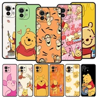 the winnie pooh phone case for xiaomi mi poco x4 pro x3 nfc m3 f3 m4 12 11 ultra 11x 11t 11i note 10 lite 10t pro 5g 9t cover