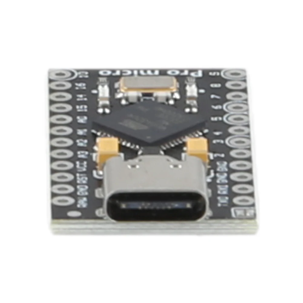 Плата разработки ATmega32U4 USB Type-C Pro Micro с 2-рядным пин-хедером, Micro USBType-C Pro Micro Board 5V 16МГц для Arduino (art.: 3920da72ae6a5) - 3920da72ae6a5