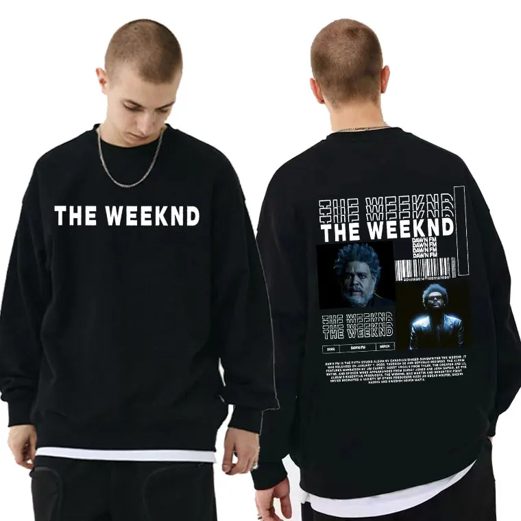 

The Weeknd Graphic Sweatshirt Dawn Mf Pullover Men's Casual Harajuku Tracksuit Branded Men Women Vintage Oversized Sweatshirs