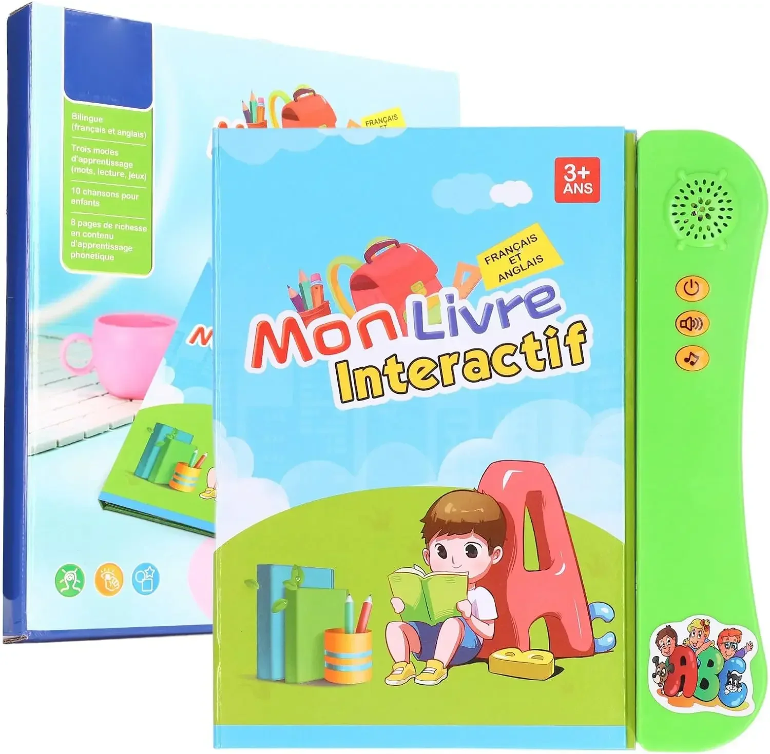 Интерактивная Звуковая Книга Многоязычная Французская И Английская С