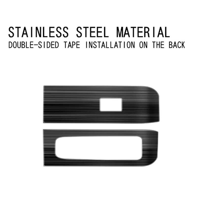 Для Toyota Alphard 40 Series 2023 + детали из нержавеющей стали подлокотник двери крышка