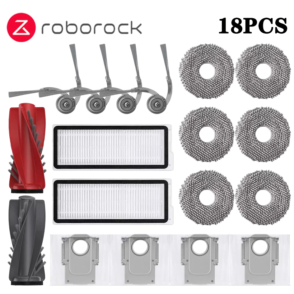 Roborock Qrevo 5AE запчасти: щетка, фильтр, мешок для швабры