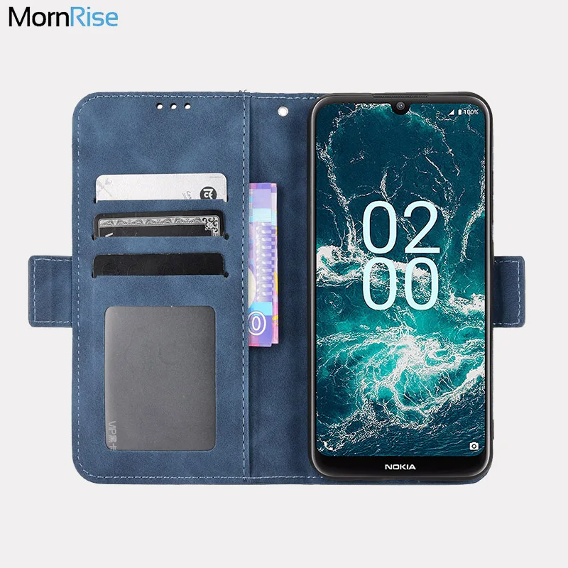 

For Nokia C200 Wallet Case Magnetic Book Flip Cover For Nokia C100 Card Photo Holder Luxury Leather Mobile Phone Fundas