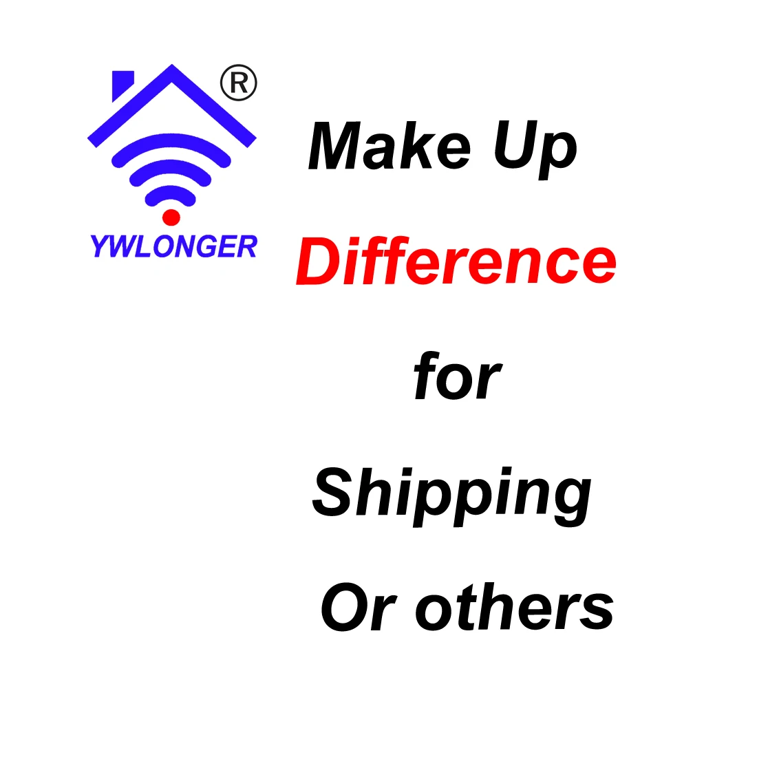 

Make up the difference of goods