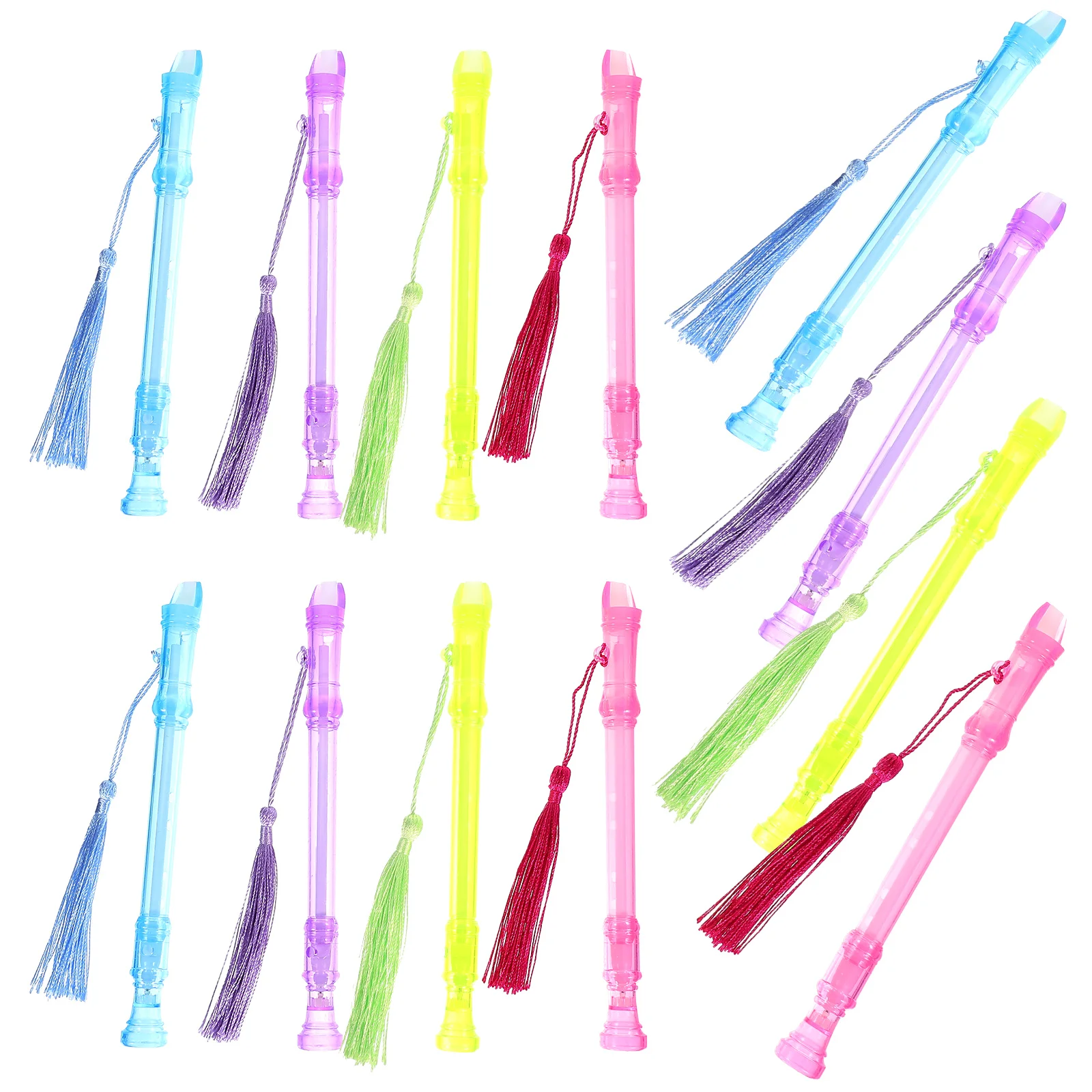 

20 Pcs Pens Party Ink Bulk Gel Transparent Rod Kids Writing Plastic Office Student Students Stationery