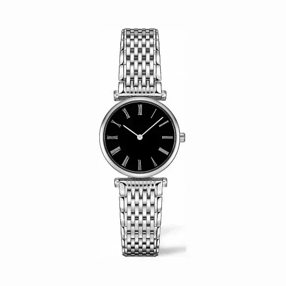 Роскошные новые женские часы Jialan Blue Plate Quartz Ladies Black Relogio Masculino