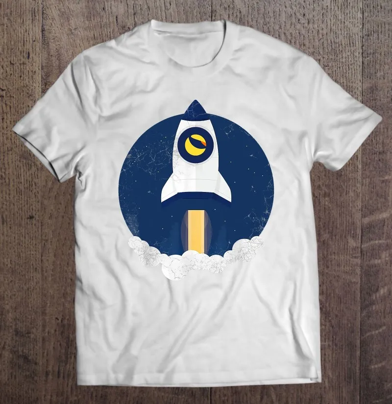 

Мужская рубашка с коротким рукавом Luna, футболка с принтом «Terra To The Moon»