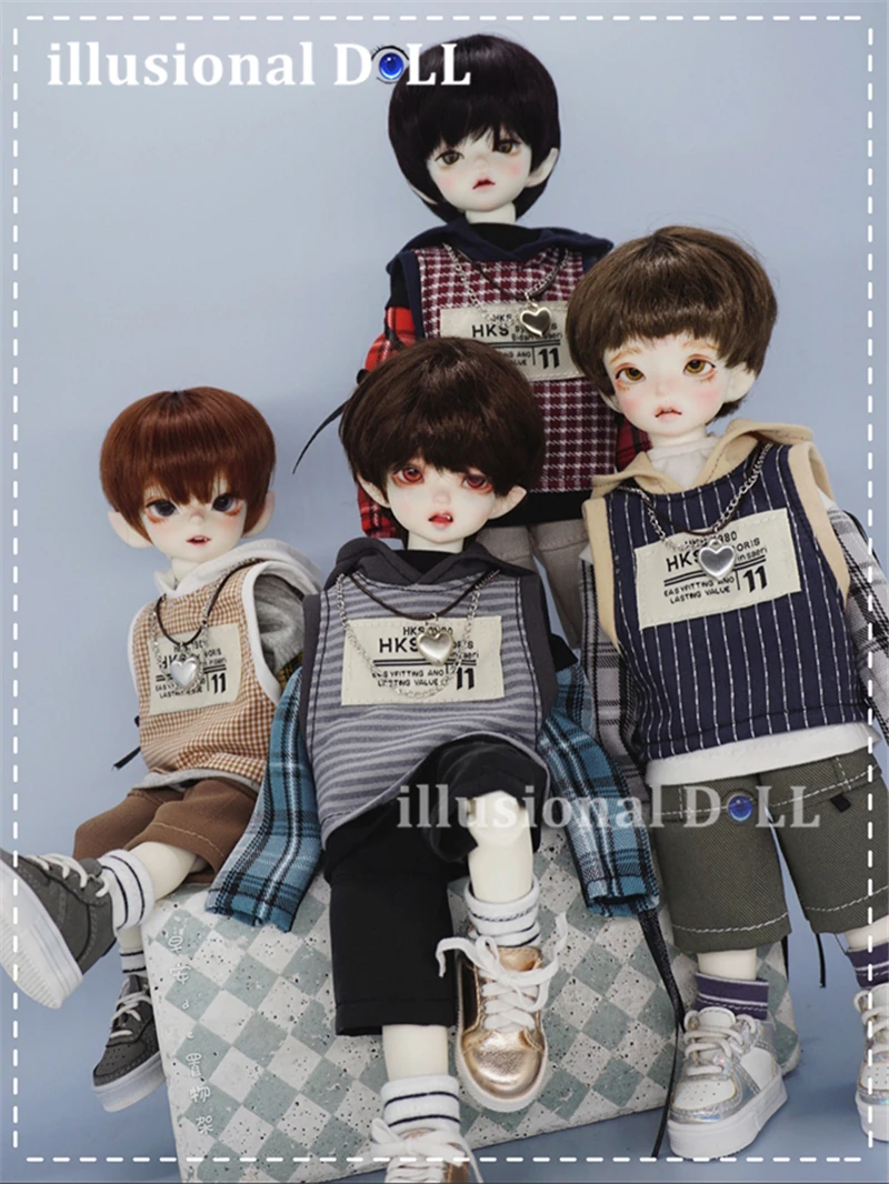 

New BJD Doll Daily Suit for 1/6 1/4 BJD Doll Girl DIY Toy Gift
