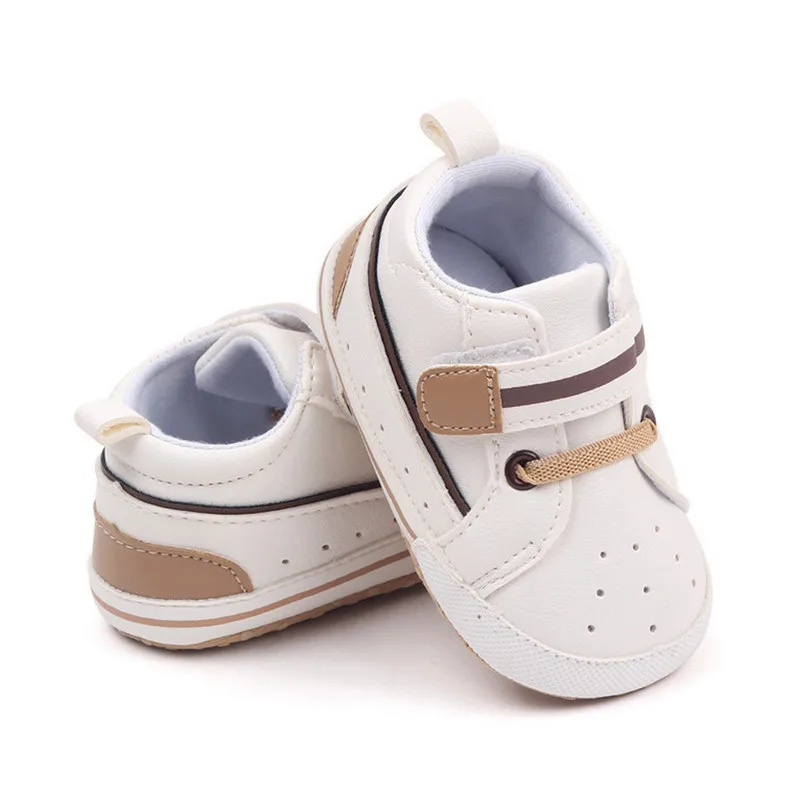 

Newborn Baby Girl Boy Shoes Casual Sneaker Spring Autumn Anti-Slip Sole Contrast Color Infant Toddler Shoes Baby Items
