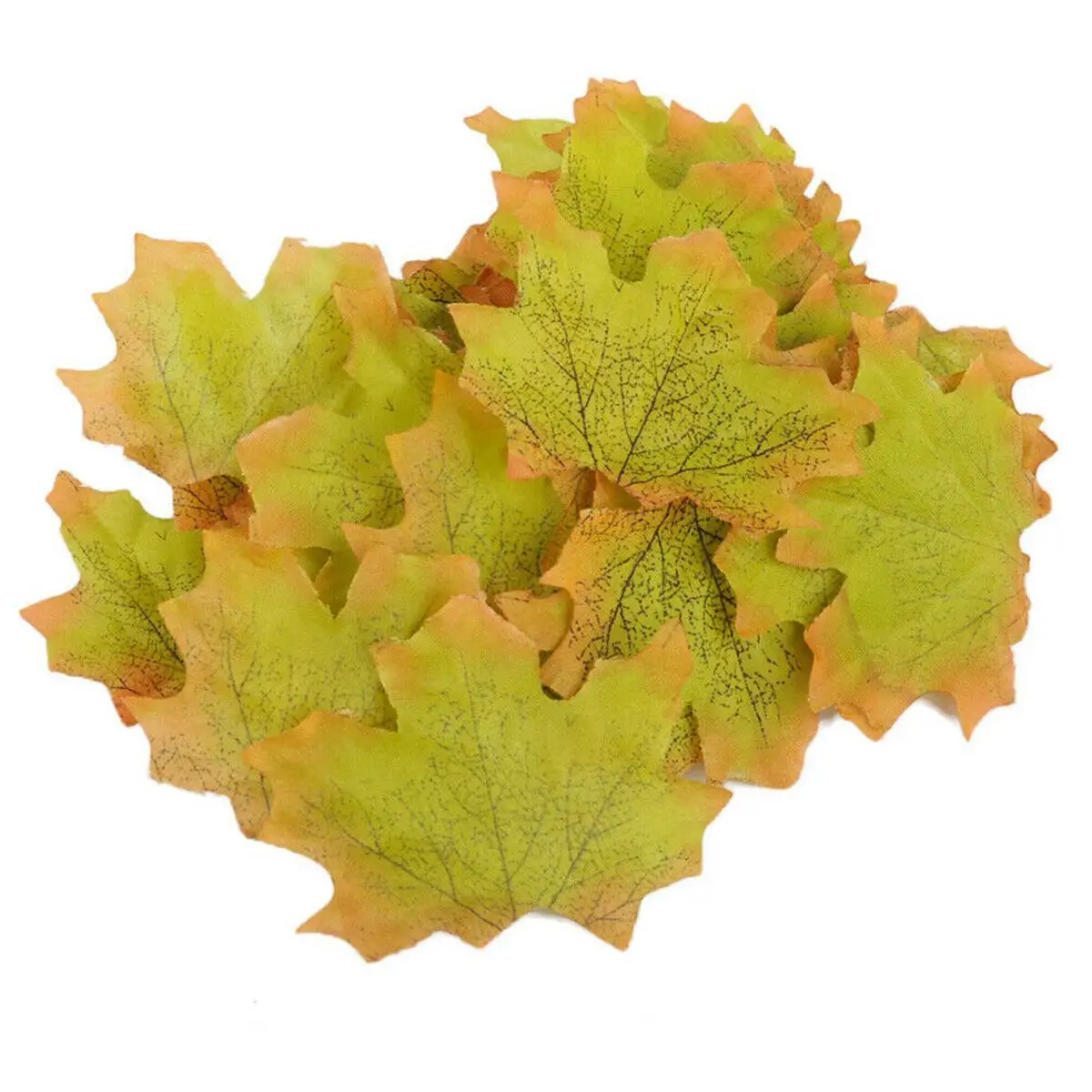 

Fall Maple Leaf Fake Silk Leaves Craft Wedding Party Decor Autumn Thanks Giving Decoration Outdoor Hanging Vine