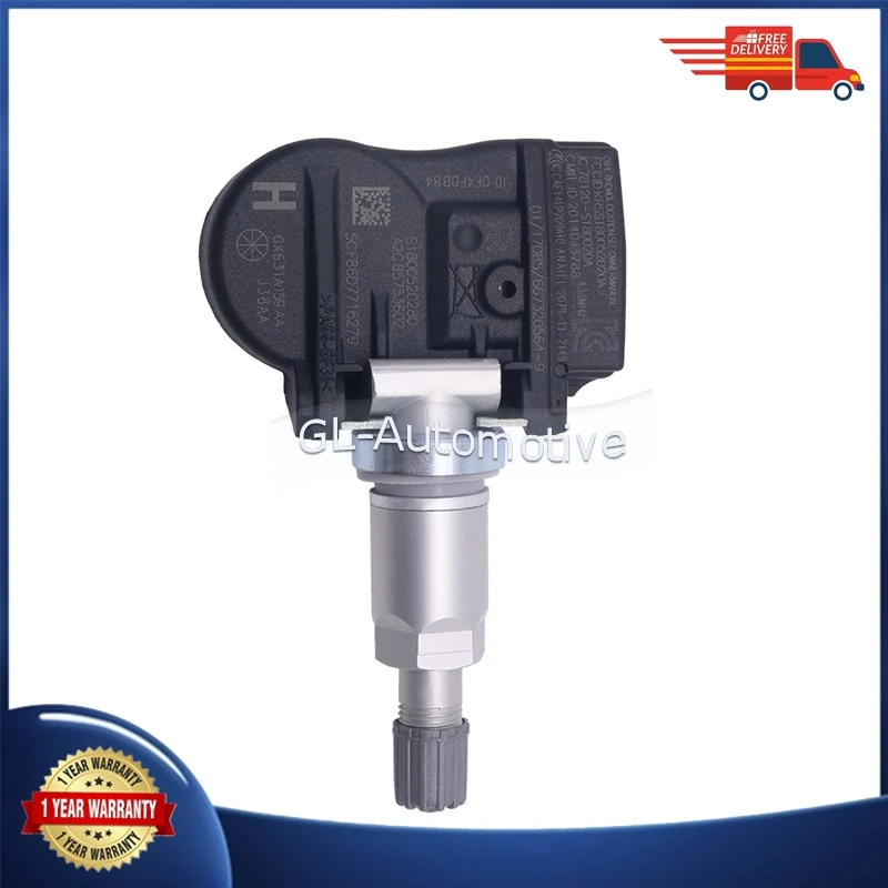 

1/4PCS 433MHZ TPMS датчик тиску в шинах для Jaguar F-Pace F-Type Coupe XE XF Land Rover Defender Discovery Range Rover Sport