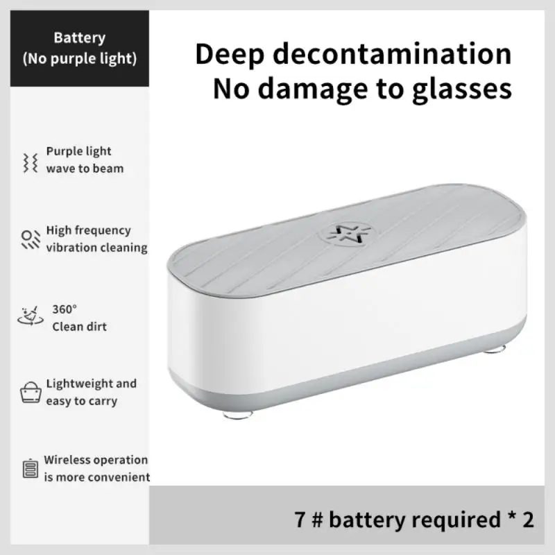 

High Frequency Vibration Jewelry Cleaning Instrument Multifunctional Cleaning Machine Portable Washer Clean The Small Ring