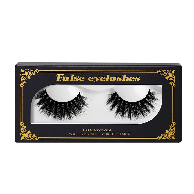 

Wholesale Bulk Eyelashes Faux Mink 5D 15MM 12MM Natural Dramatic Fake Eye Lashes Makeup Extension With Package Box