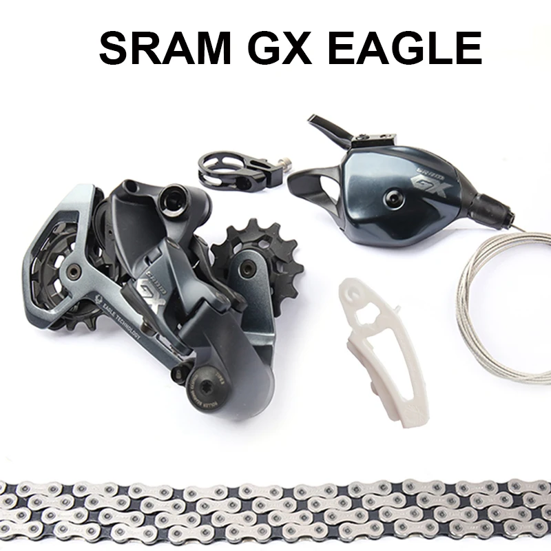 

2021 SRAM GX EAGLE 1X12 12 Speed Bicycle Groupset Kit Rear Derailleur Shifter Trigger Lever Chain 126L Link Without Cassette