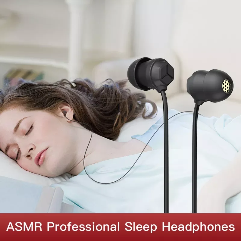 

Sleep Headphones Wired Earphone In-Ear Headset Noise Cancelling Sleeping Headphone HiFi 3.5mm Mobile Phone MP3 Sleeping Earphone