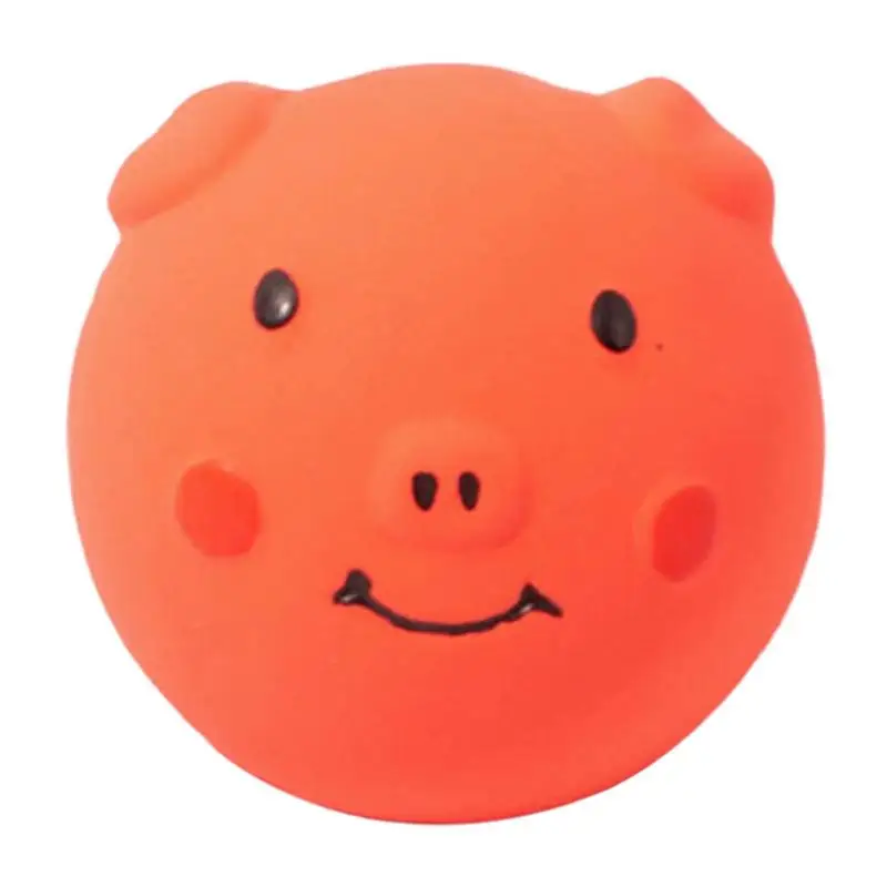 

Squeaky Toys For Small Dogs Pig Shape Toy Balls For Puppy Teething Toys Pet Toys Fun For Indoor Puppies And Dogs Chewing And Pla