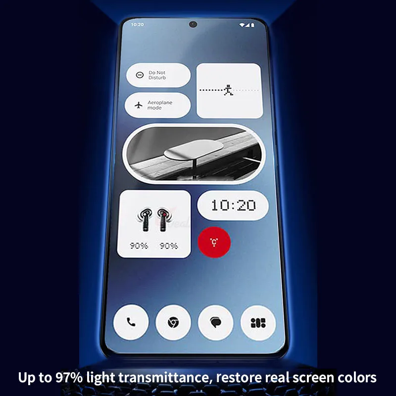 2-4 шт. закаленное стекло для телефона Nothing (2a) Plus Защитная пленка экрана Phone (2) (1) HD CMF