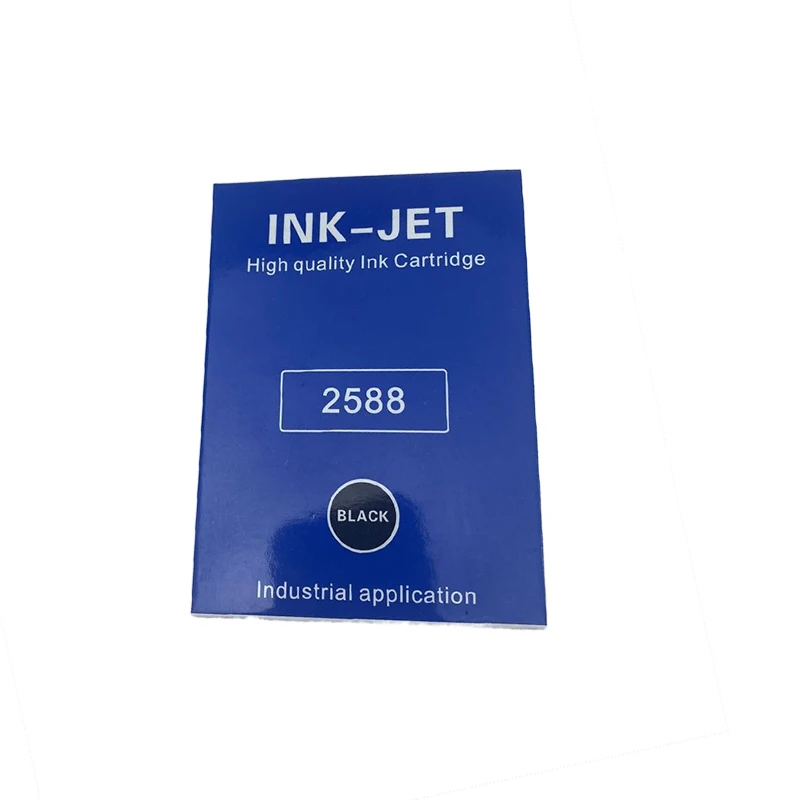 Горячая Распродажа 2588 ZK2588 42 мл черный Быстросохнущий чернильный картридж 12 7 мм