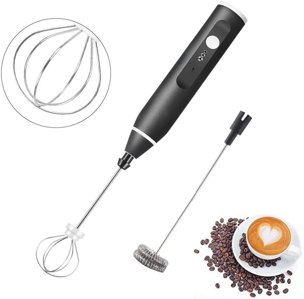 

Amazon Top seller rechargeable milk frother automatic USB milk frother electronic milk frother