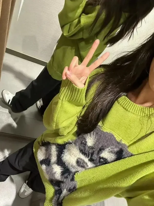 Осенне-зимний модный повседневный свитер женский утолщенный Sherina для щенков и