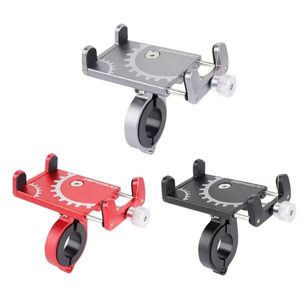 

Bicycle scooter Mobile phone holders Aluminum Alloy Mountain Bike phone Bracket Adjustable Handlebar Stand 360 Degrees Holders
