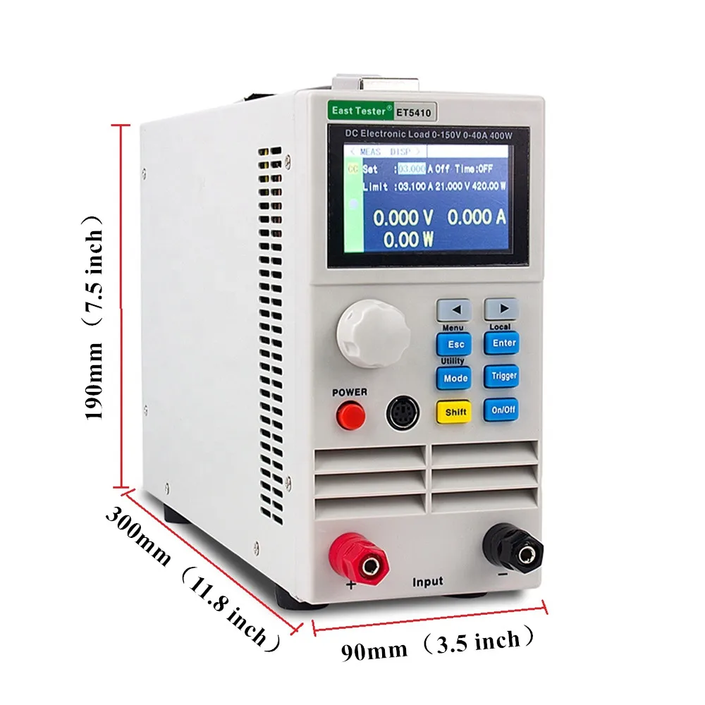 

ET5410 Programmable DC Electronic Load single channel electronic DC load electronic measuring instruments for sale