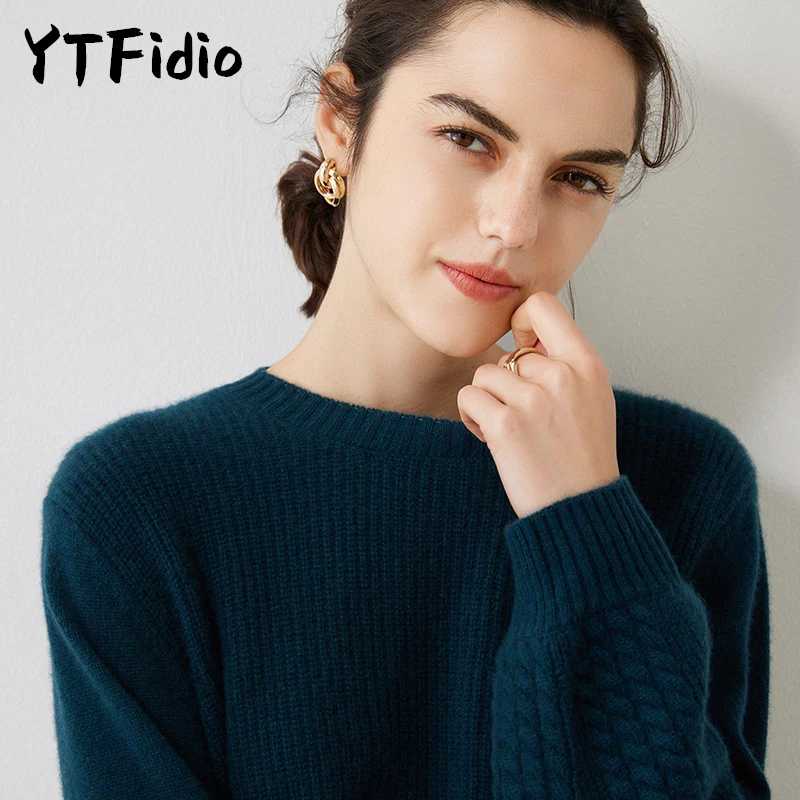 Женские кашемировые пуловеры YTFidio
