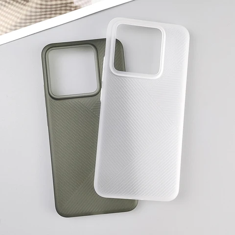 Для Xiaomi 15 Ultra 15 14 Pro Ultra 13 Тонкий жесткий чехол для телефона с матовой геометрической матовой полосой, стильный чехол с защитой от отпечатков пальцев