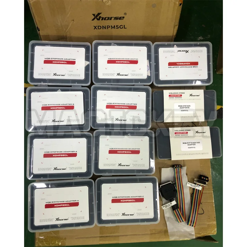 

Адаптер Xhorse XDNPM5GL MQB 5A/5C/5D D70F34XX без пайки, используется с KEY TOOL PLUS и MULTI-PROG, 11 шт./компл.