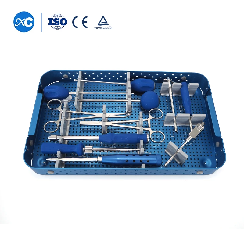 

Vet Spine Fixation System Titanium Pedicle Screw Instrument Set Surgical Orthopedic Veterinary Instruments