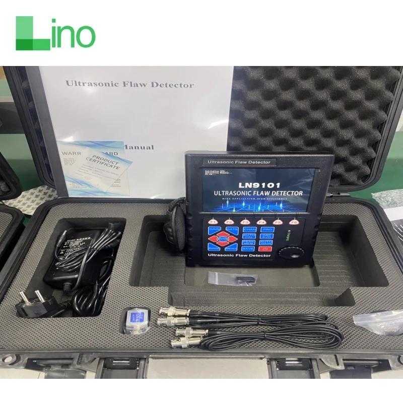 LN9101 Высокоточный детектор дефектов ультразвуковой дефектоскоп оборудование для