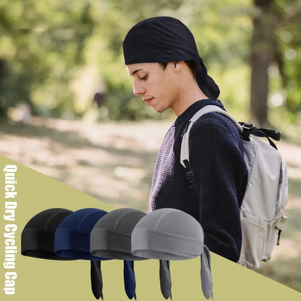 

Быстросохнущая велосипедная шапка, летний шарф, дышащая летняя бандана для бега, шарф-циклизма, Пиратская шапка для спорта на открытом воздухе Y8c2