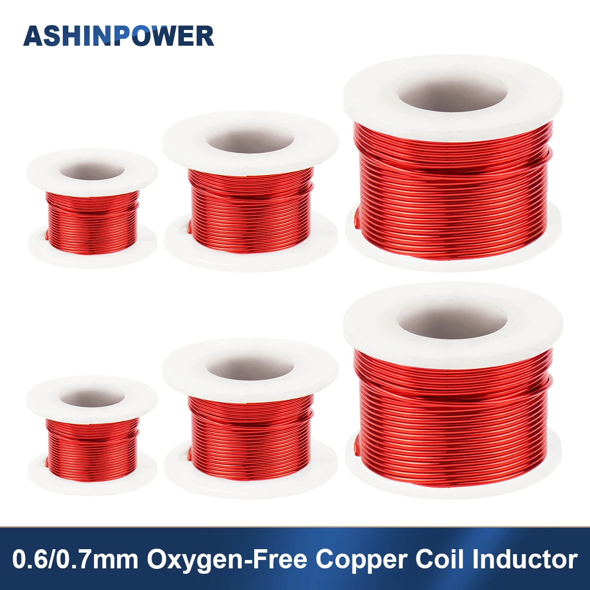 

1 шт. катушка индуктора 0,7 мм 0,1-2.0MH DIY спикер Кроссовер Индуктор катушка бескислородная медь Частотный разделитель воздушный сердечник полый...