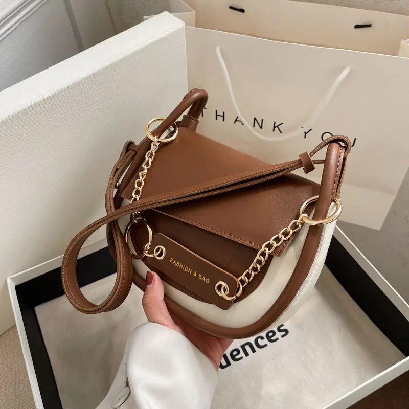 2022 Autumn New Women's Fashion Messenger Bag Simple Casual Versatile Storage Shoulder Handbag