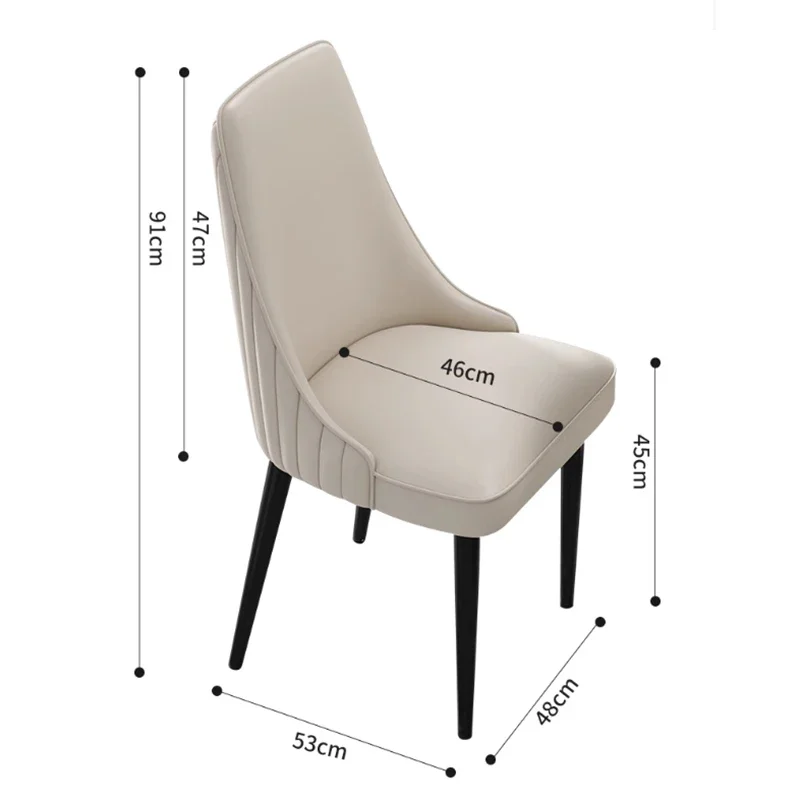 Кухонные обеденные стулья из искусственной кожи комод для спальни салон