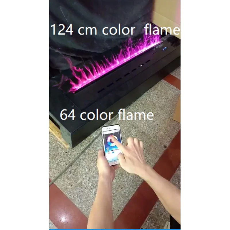 

5 Years Warranty Fake Fog Water Vapour Fireplace 3d Electric Fire Place 72 Inch