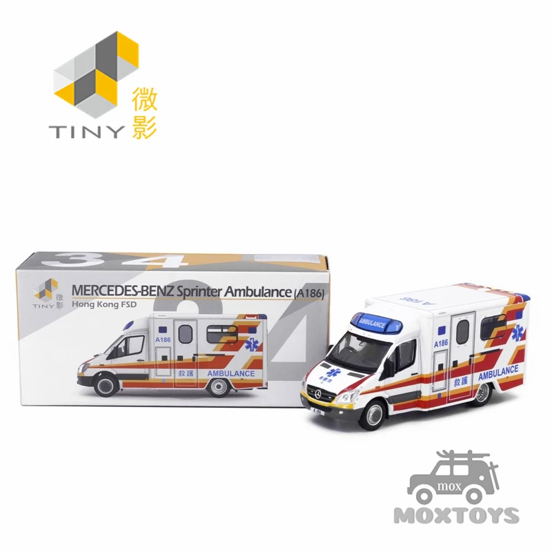 Крошечная модель машины скорой помощи Sprinter 1:76 | Игрушки и хобби