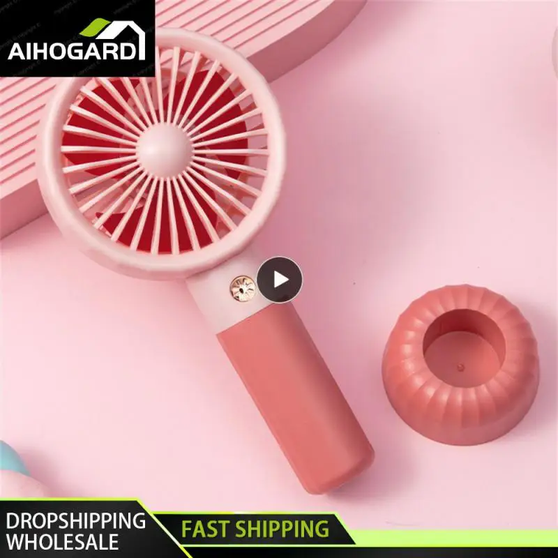 

Summer Sports Fans Desktop Office Wind Power Summer Air Cooling Ultra-quiet Portable Mute Pocket Cooling Hand Eventail Mini