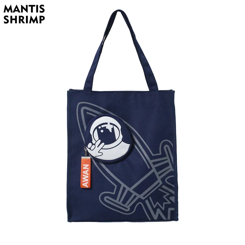 

Waterproof Shopping Bag Cartoon Practical Unisex Bag Large Capacity Simple Bag Fashion Tote Bags Shoulder Bags Designer Handbag