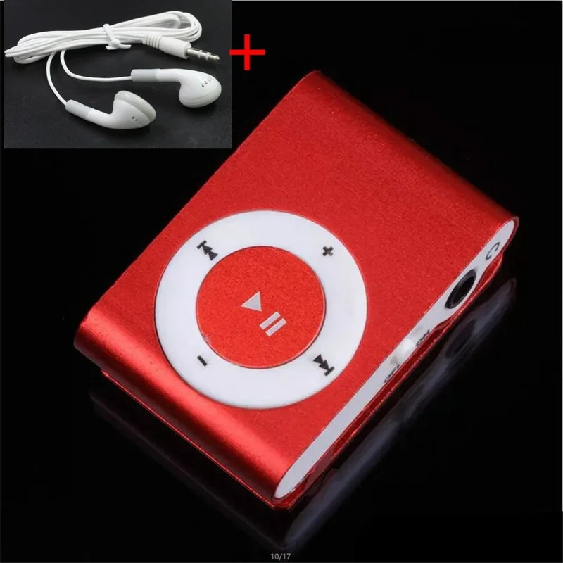 Самый дешевый металлический мини MP3-плеер с USB-разъемом спортивный портативный