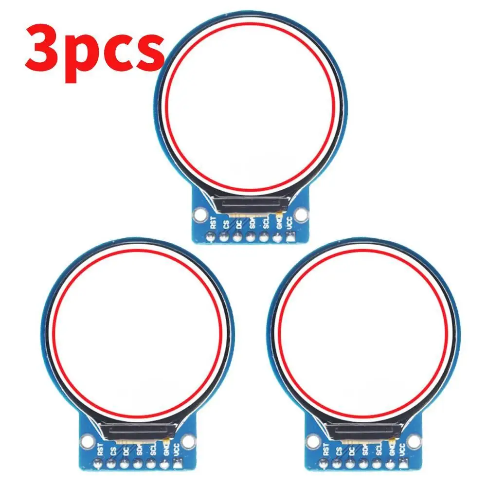 Круглый модуль ЖК-дисплея TFT 240*240 GC9A01 3 шт. драйвер 4 провода интерфейс SPI 240x240