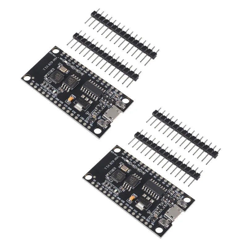 2 шт. NodeMCU V3 Lua WiFi модуль интеграции ESP8266 + Дополнительная память 32M Flash с PCB антенной USB-последовательный CH340G для Arduino