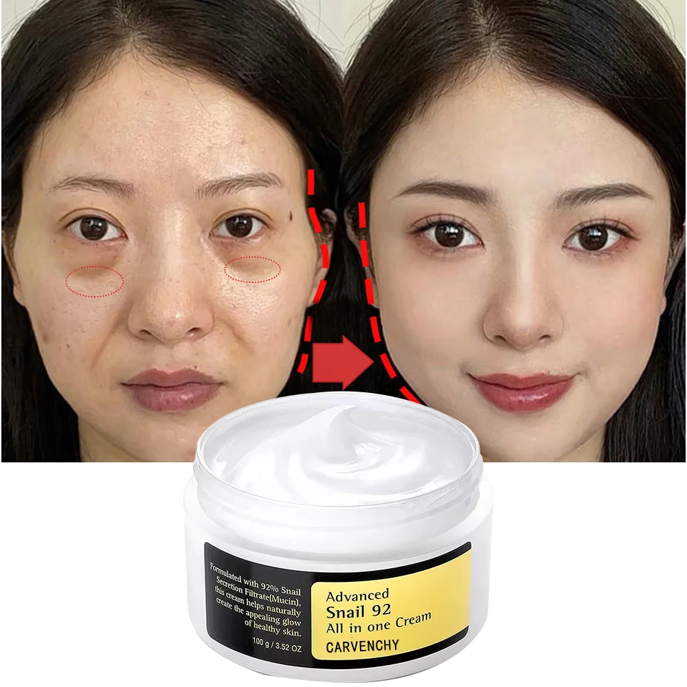 

Cosrx Snail Face Cream 100ml Hyaluronic Acid Moisturizer Anti Wrinkle Aging Cream Collagen Nourishing Serum Day Cream For Face